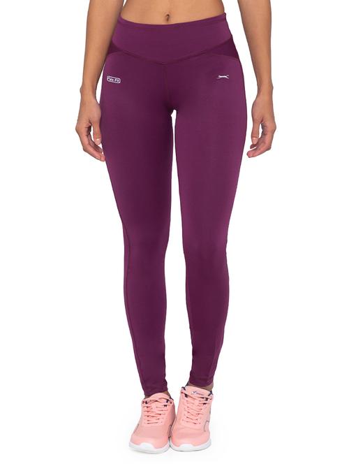 purple sports track pant - 17624928 - Standard Image - 1