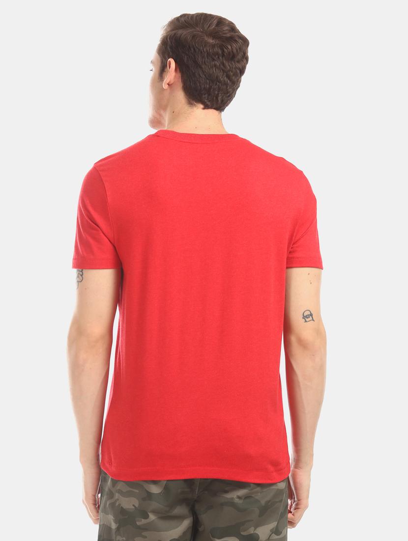 red printed t-shirt - 17626123 - Zoom Image - 3