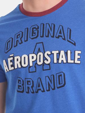 blue printed t-shirt - 17626136 - Standard Image - 5