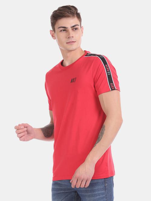 red solid t-shirt - 17626151 - Standard Image - 1