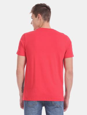 red solid t-shirt - 17626151 - Standard Image - 3