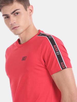 red solid t-shirt - 17626151 - Standard Image - 5