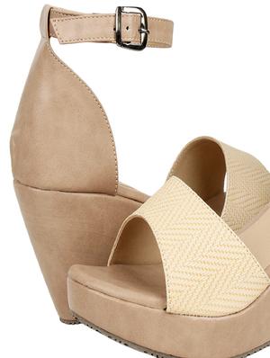 snasta womem's corduroy wedges - 17626490 - Standard Image - 4