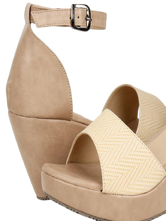 snasta womem's corduroy wedges - 17626490 - Zoom Image - 4
