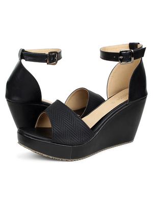 snasta womem's corduroy wedges - 17626491 - Standard Image - 3