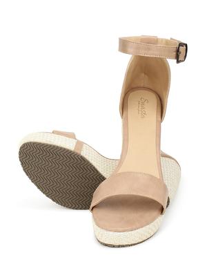 snasta womem's corduroy wedges - 17626492 - Standard Image - 4