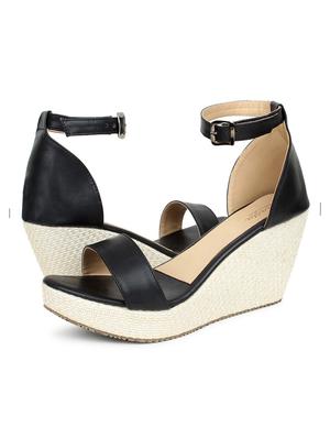 snasta womem's corduroy wedges - 17626494 - Standard Image - 3