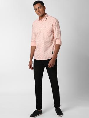 pink printed casual shirt - 17626783 - Standard Image - 4