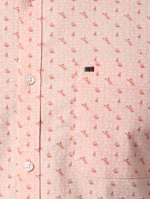 pink printed casual shirt - 17626783 - Standard Image - 5