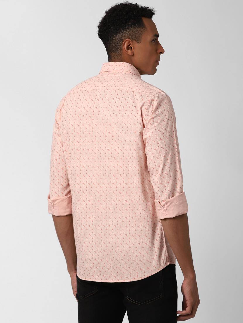 pink printed casual shirt - 17626783 - Zoom Image - 3