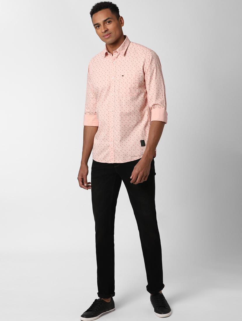 pink printed casual shirt - 17626783 - Zoom Image - 4
