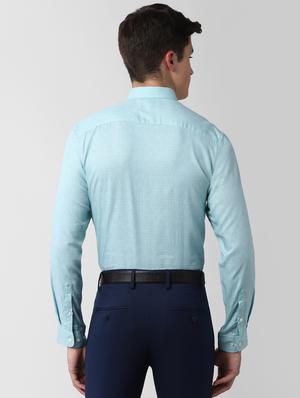 blue checkered formal shirt - 17626864 - Standard Image - 3