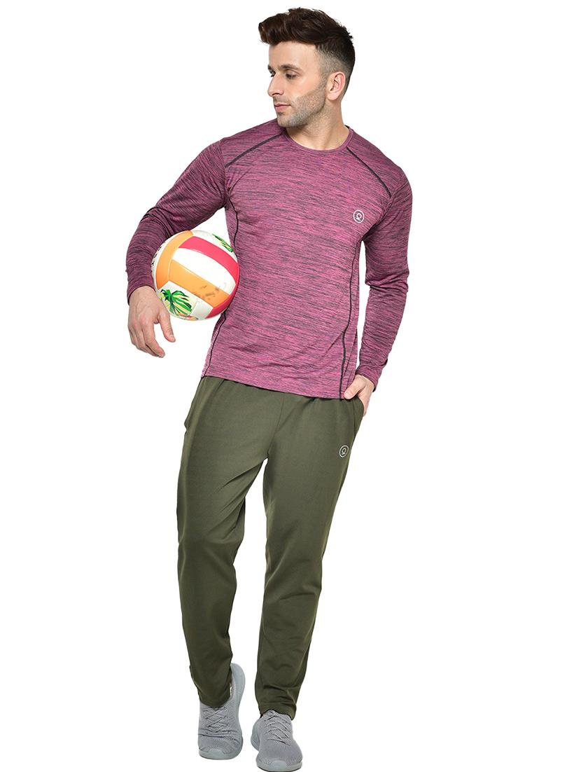 pink melange t-shirt - 17628130 - Zoom Image - 4