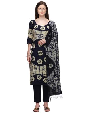 multi colored cotton suit combos unstitched - 17628237 - Standard Image - 2