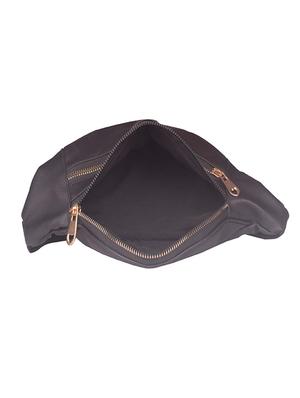 black leatherette (pu) regular sling bag - 17628371 - Standard Image - 3