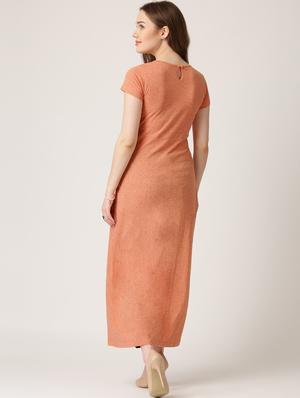 round neck long tunic - 17628750 - Standard Image - 3