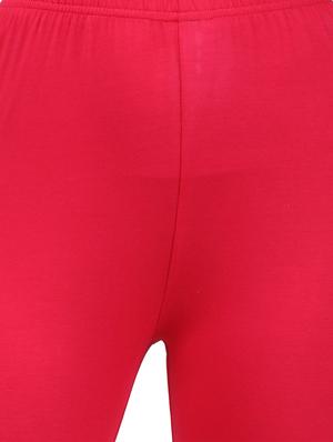 pink cotton blend leggings - 17629067 - Standard Image - 5