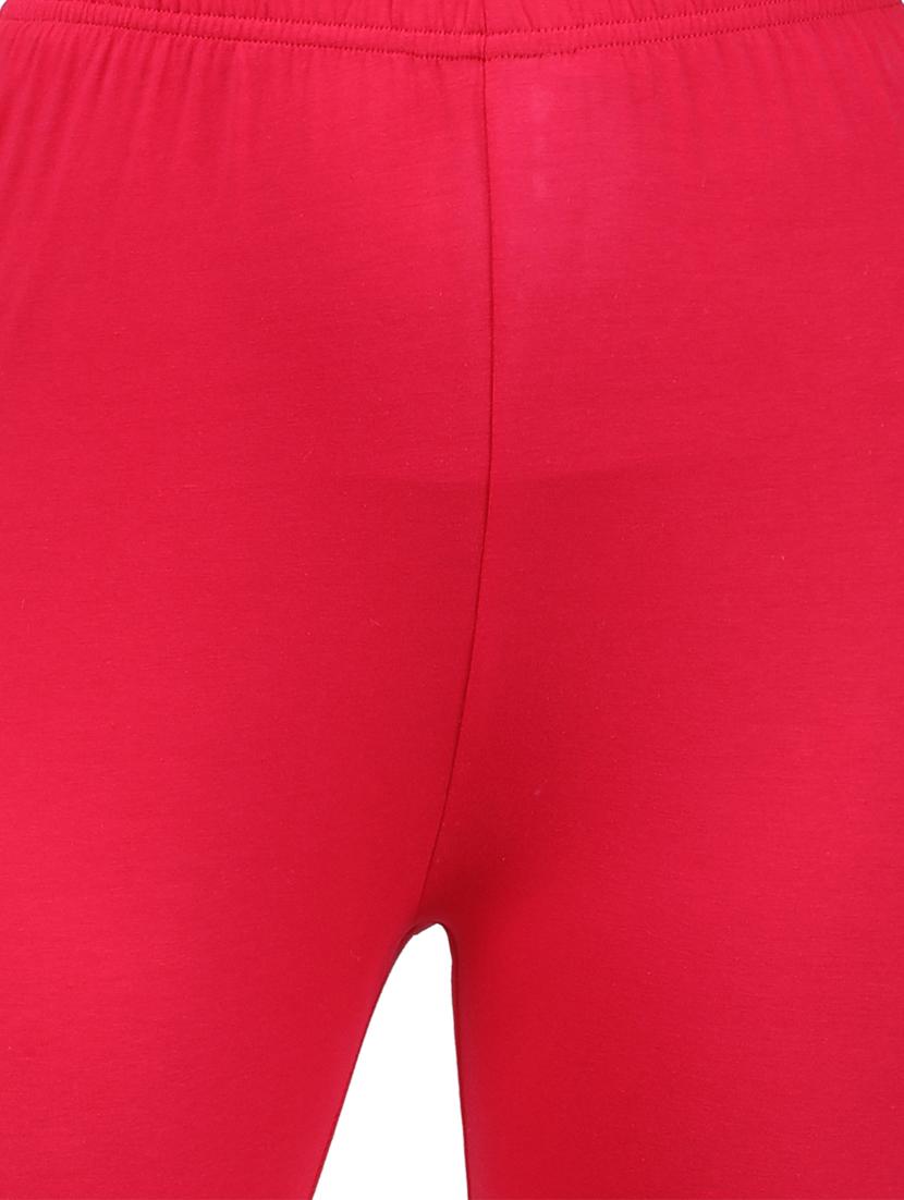pink cotton blend leggings - 17629067 - Zoom Image - 5