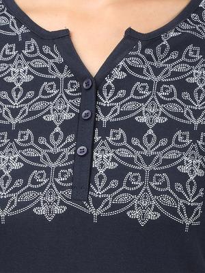 printed nightwear pyjama set - 17629089 - Standard Image - 4