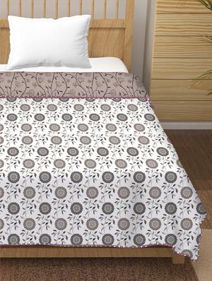 plume single dohar/ac blanket reversible cotton| size: 152x228cm - 17629438 - Standard Image - 3