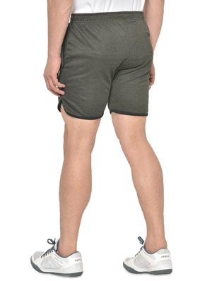 olive green solid short - 17629672 - Standard Image - 3