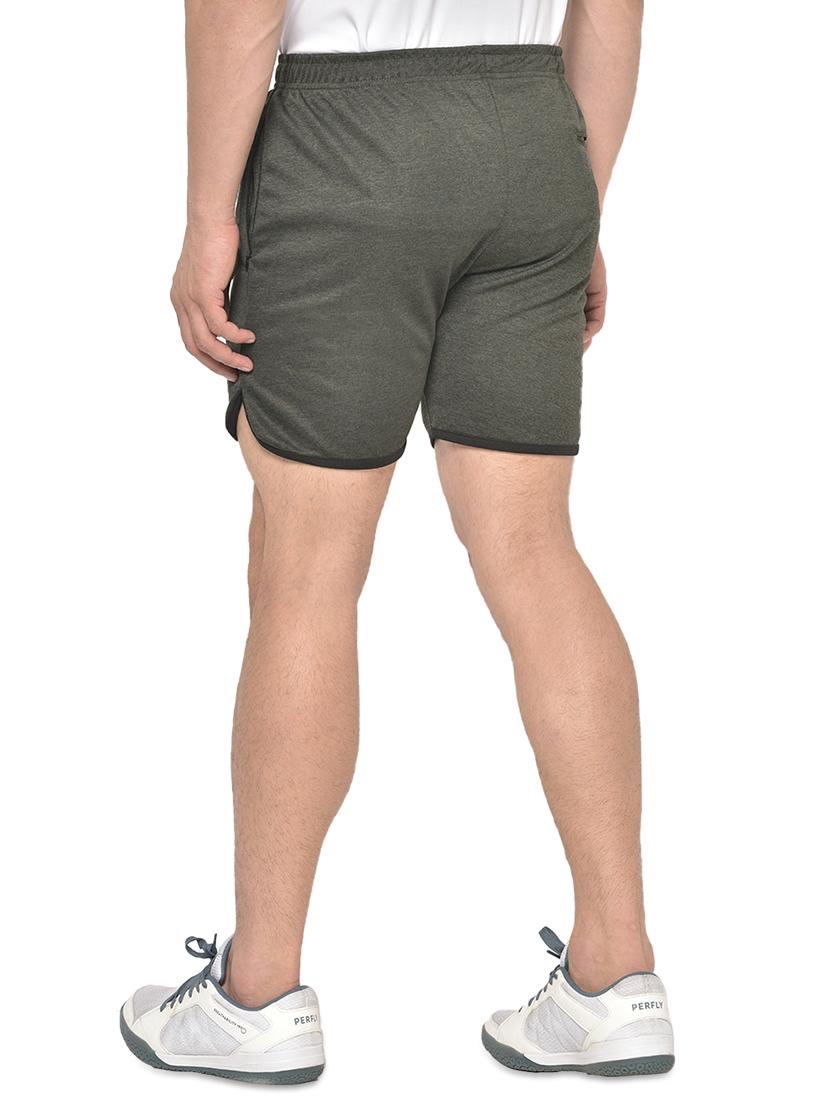 olive green solid short - 17629672 - Zoom Image - 3