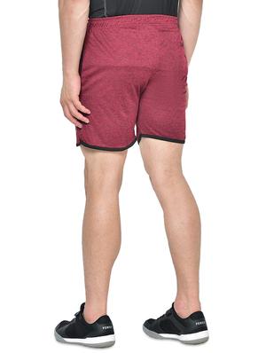 maroon solid short - 17629674 - Standard Image - 3