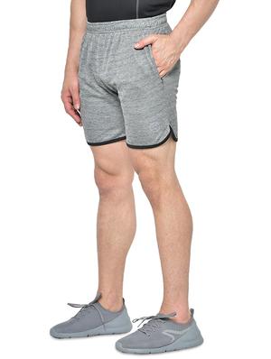 grey solid shorts - 17629676 - Standard Image - 2