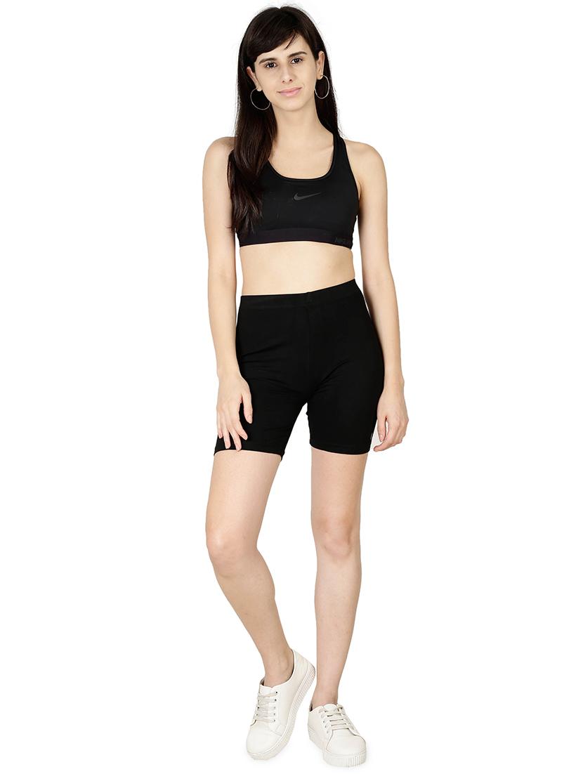 high rise cycling shorts - 17629931 - Zoom Image - 4