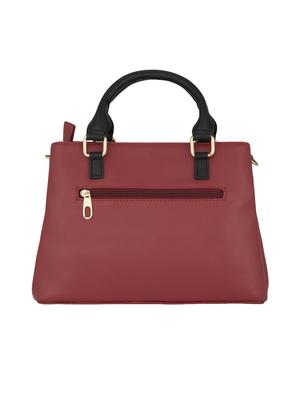 red leatherette (pu) regular handbag - 17630282 - Standard Image - 3