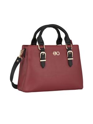 red leatherette (pu) regular handbag - 17630282 - Standard Image - 5