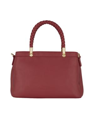 red leatherette (pu) regular handbag - 17630284 - Standard Image - 3