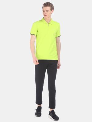 green solid t-shirt - 17630865 - Standard Image - 4
