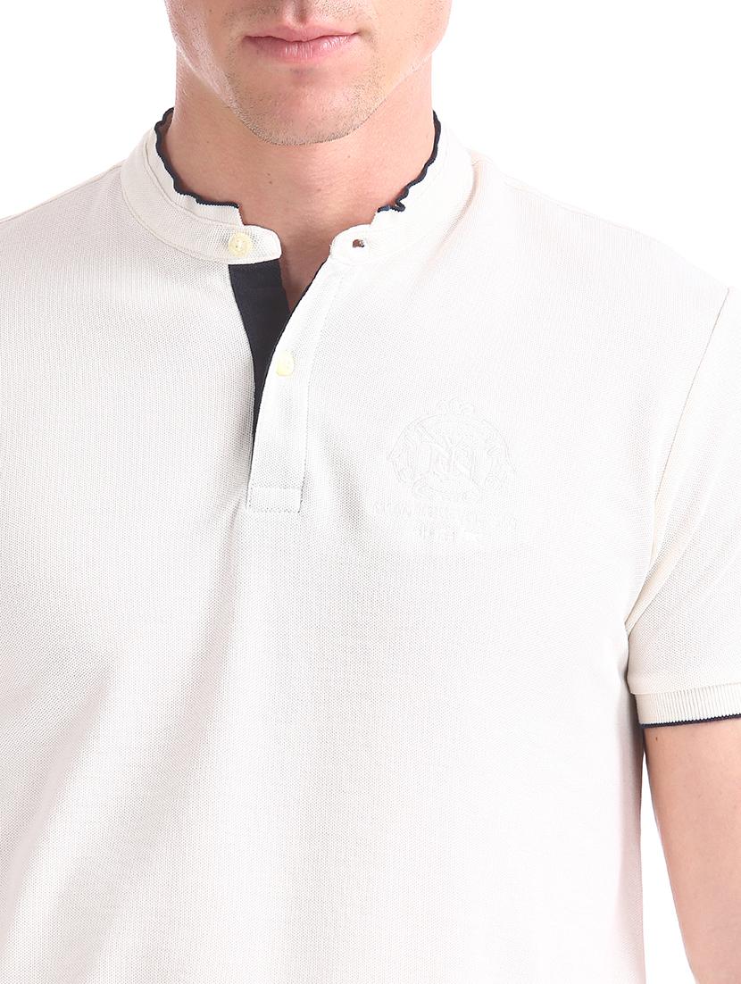 white solid t-shirt a - 17630979 - Zoom Image - 5