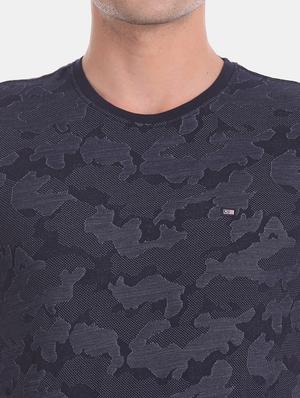 blue printed t-shirt - 17631003 - Standard Image - 5