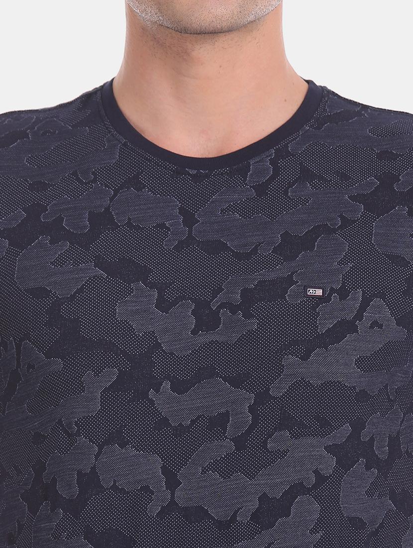 blue printed t-shirt - 17631003 - Zoom Image - 5
