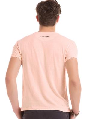 pink front print t-shirt - 17631012 - Standard Image - 3