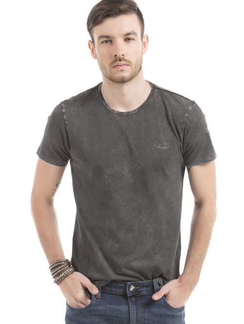 grey solid t-shirt - 17631024 - Standard Image - 1