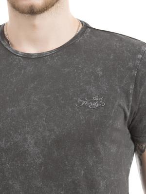 grey solid t-shirt - 17631024 - Standard Image - 5
