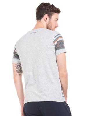 grey printed t-shirt - 17631056 - Standard Image - 3