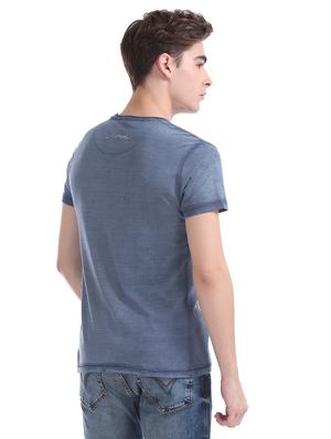 blue printed t-shirt - 17631139 - Standard Image - 3