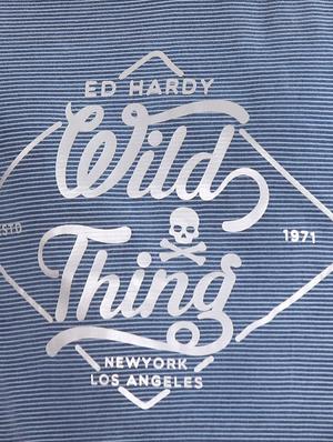 blue printed t-shirt - 17631139 - Standard Image - 5