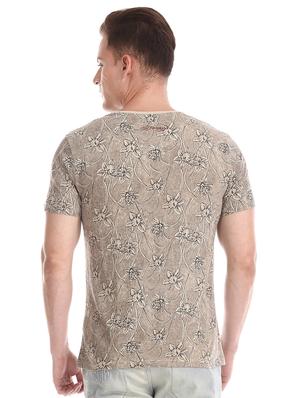 beige printed t-shirt - 17631192 - Standard Image - 3