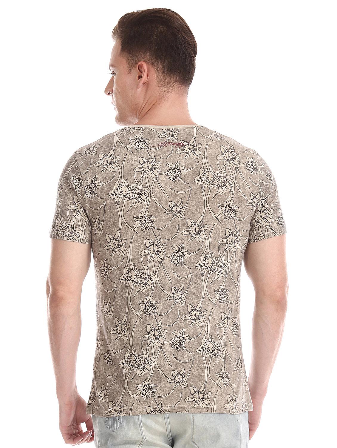 beige printed t-shirt - 17631192 - Zoom Image - 3