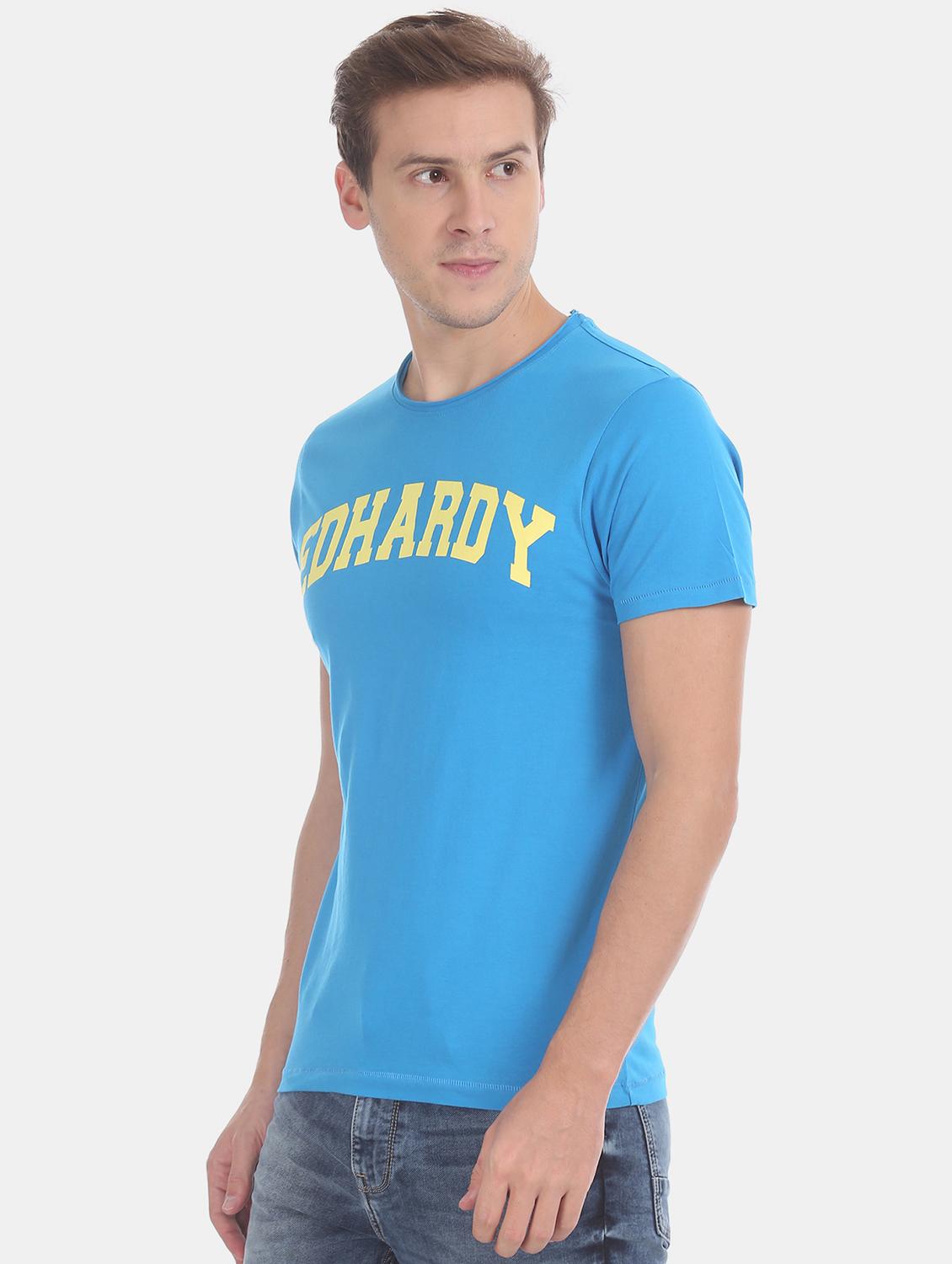blue printed t-shirt - 17631233 - Zoom Image - 2