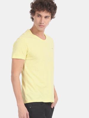 yellow solid t-shirt - 17631234 - Standard Image - 2