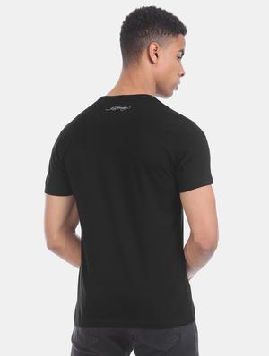 black printed t-shirt - 17631250 - Standard Image - 3