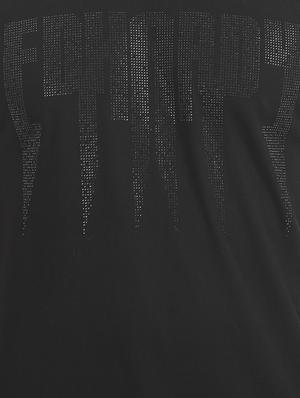 black printed t-shirt - 17631250 - Standard Image - 5