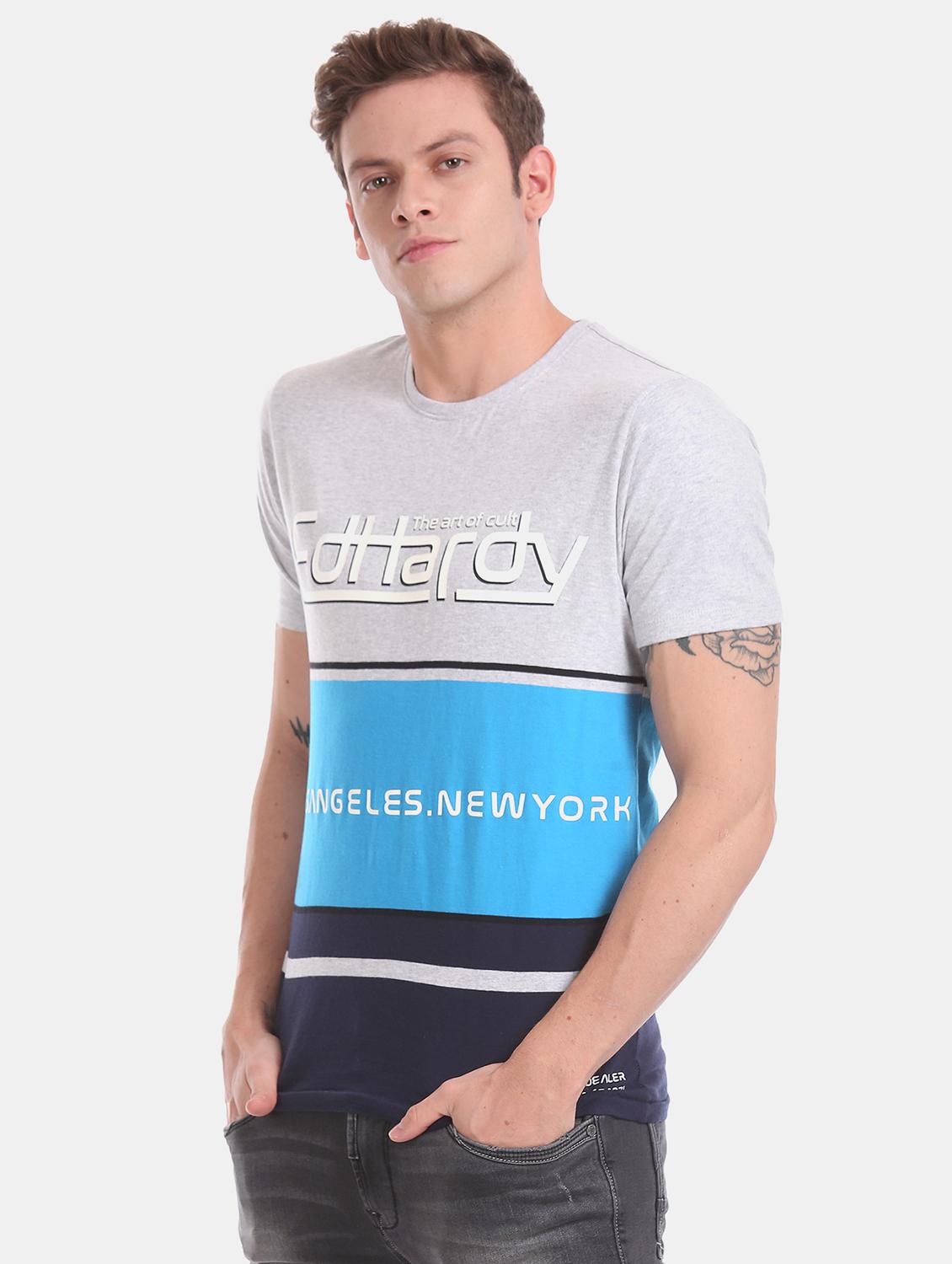 grey printed t-shirt - 17631253 - Zoom Image - 2