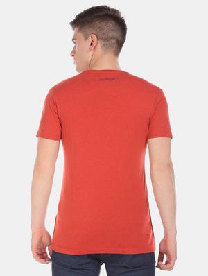 red printed t-shirt - 17631264 - Standard Image - 3